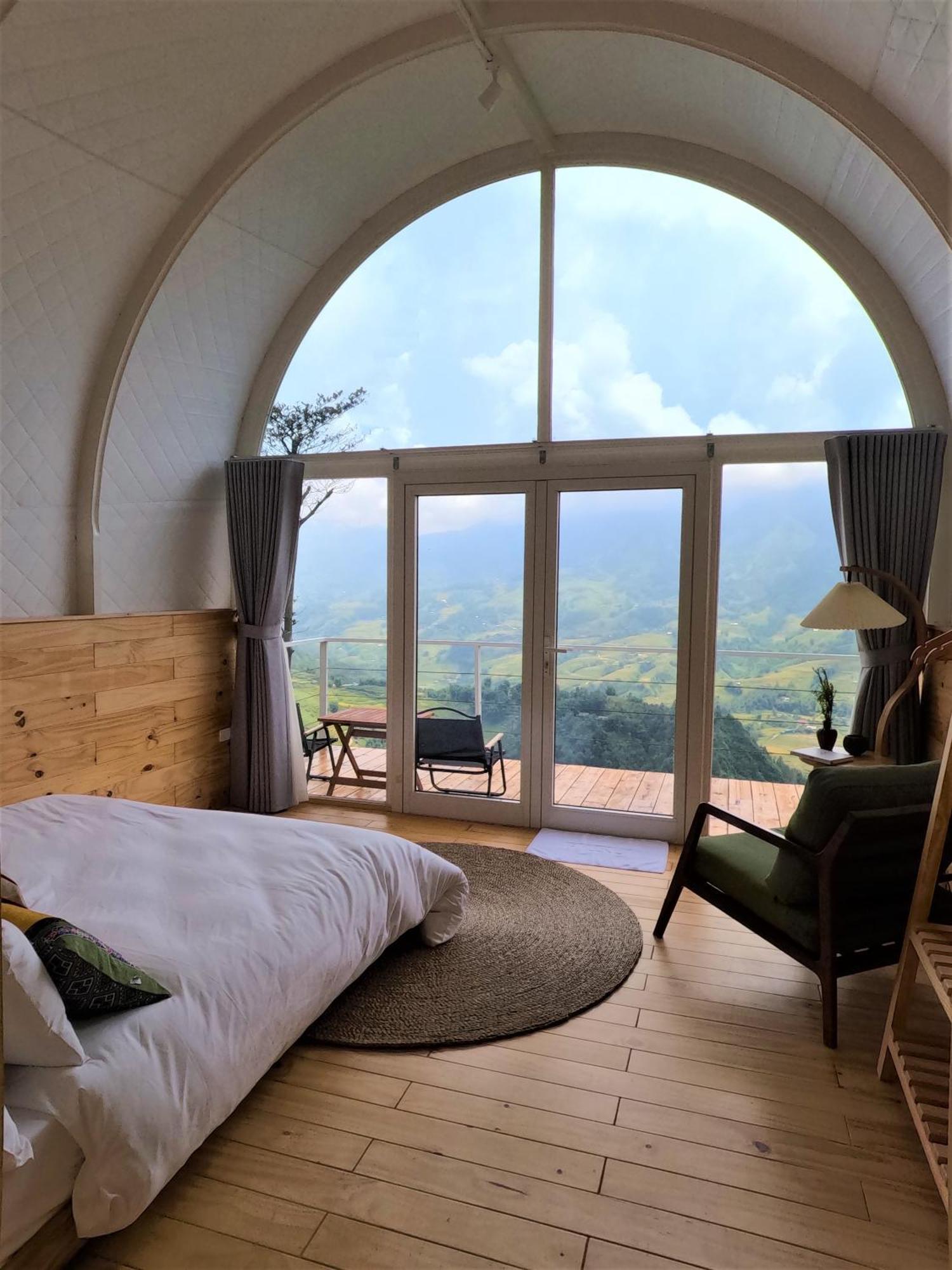 Phansi - Glamping, View Point 360, Bar & Bbq サパ エクステリア 写真