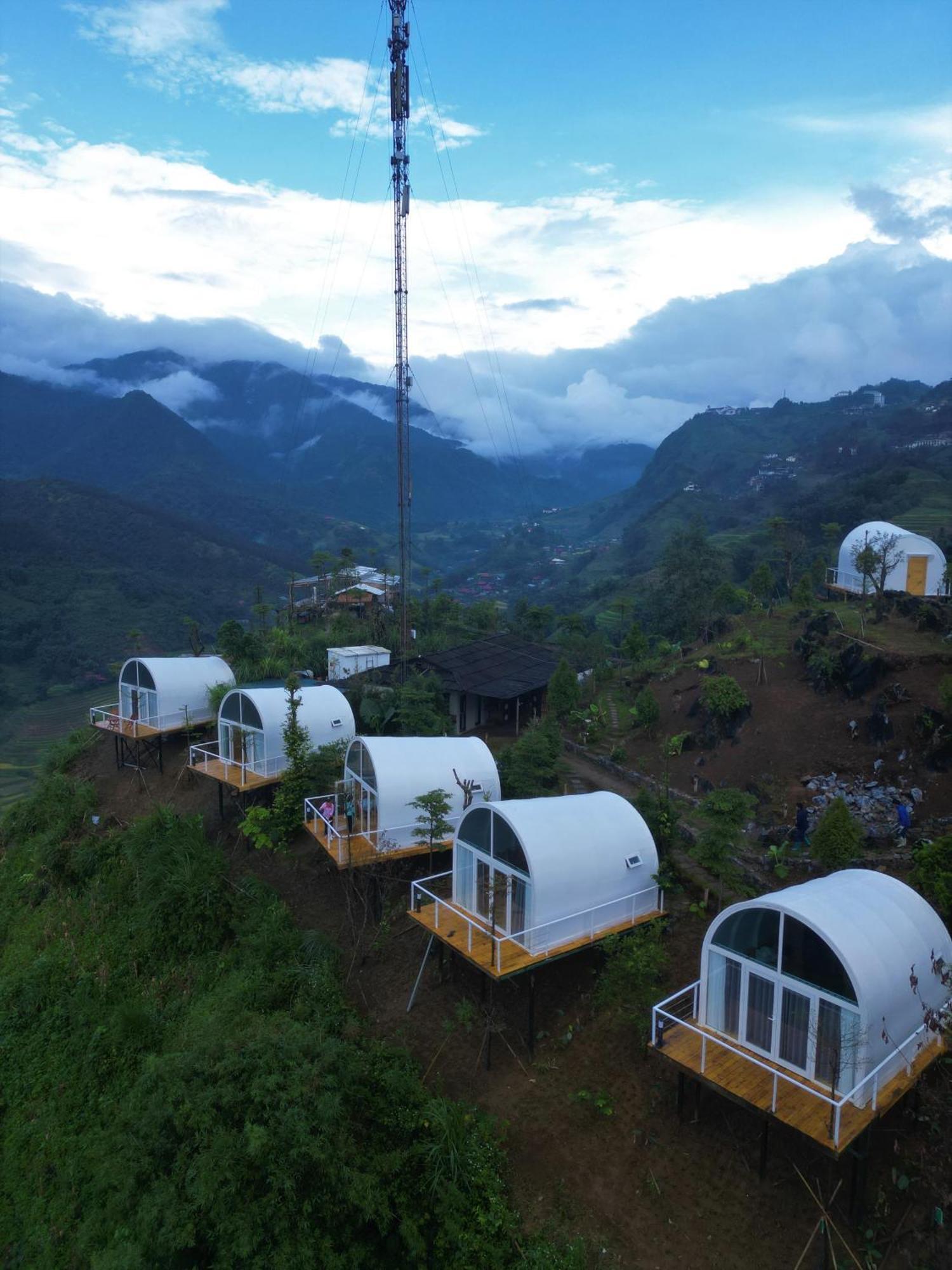 Phansi - Glamping, View Point 360, Bar & Bbq サパ エクステリア 写真