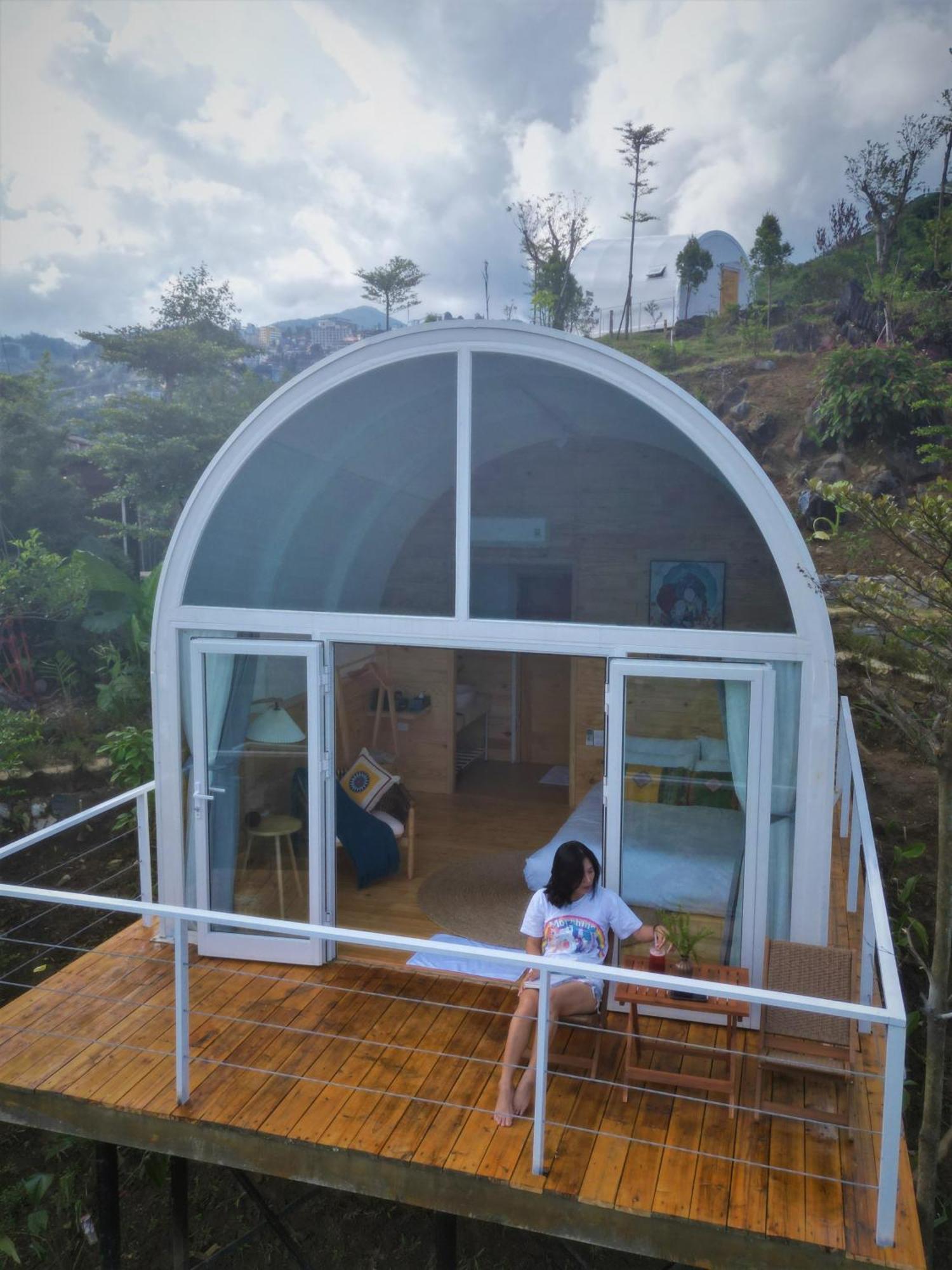 Phansi - Glamping, View Point 360, Bar & Bbq サパ エクステリア 写真